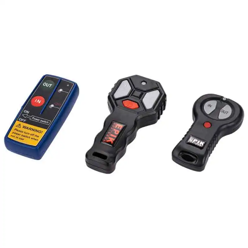 ونش عالي الأداء 4x4 بسعة 13500 رطل 26 متر حبل اصطناعي 12 فولت محرك تيار مستمر بناء فولاذي للمركبات على الطرق الوعرة