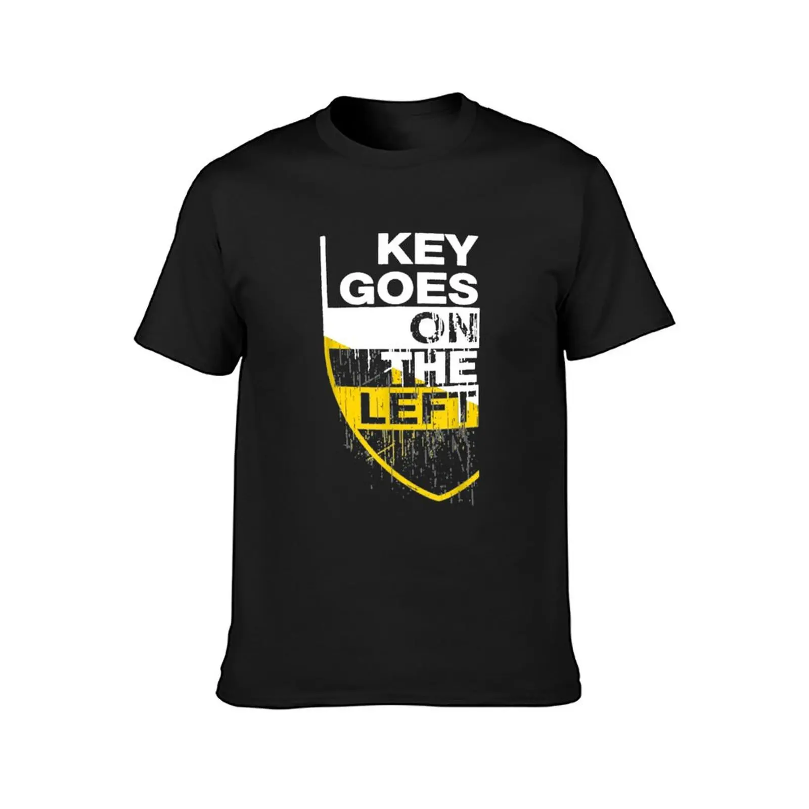 Key Goes On The Left Clubsport - Half Size Classic Essential T-Shirt plus sizes hippie clothes mens plain t shirts