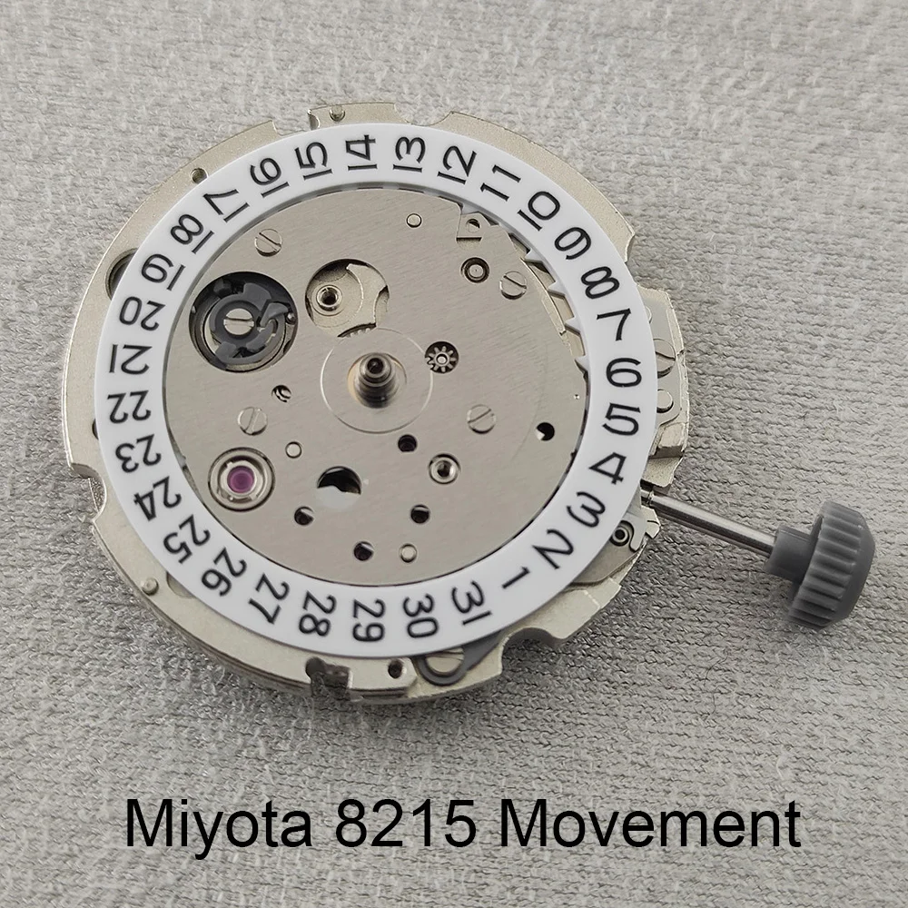 Watch accessories Miyota 8215 Premium Mechanical Movement White Date Wheel Automatic Self-winding High Accuracy Movement Replace