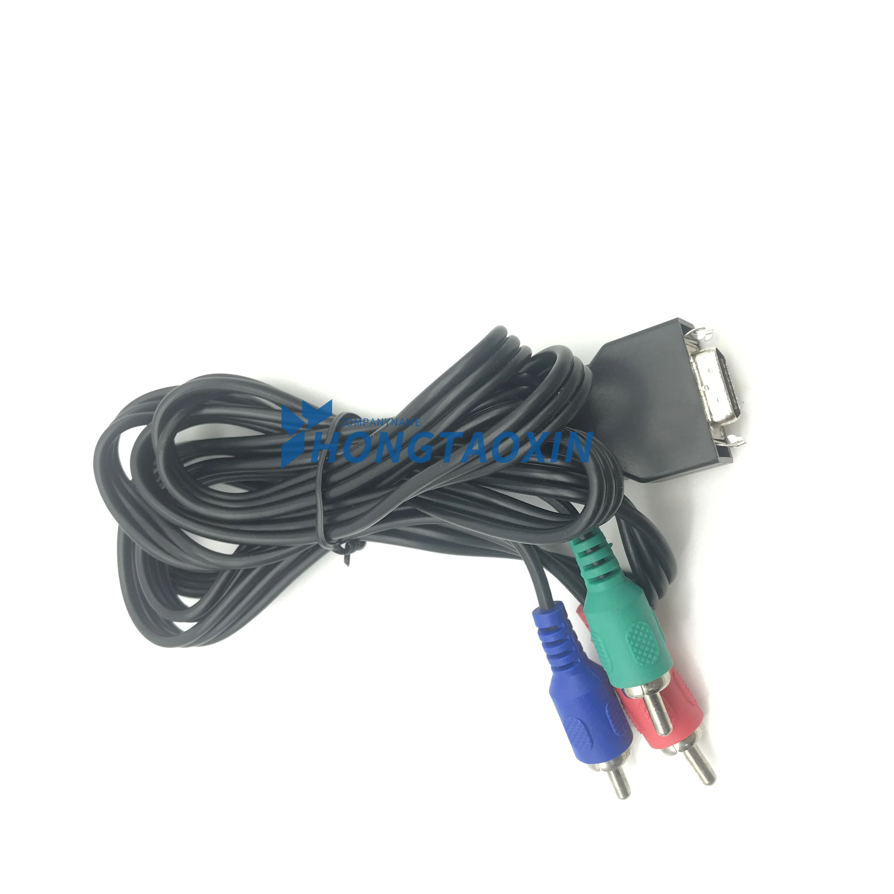 CN14P D-Terminal 14 Pinos para 3RCA3AV 3RCA Cabo Adaptador de Vídeo 3AV, Linha de Conversão Cabo Componente Colorido, 1m 1.5m