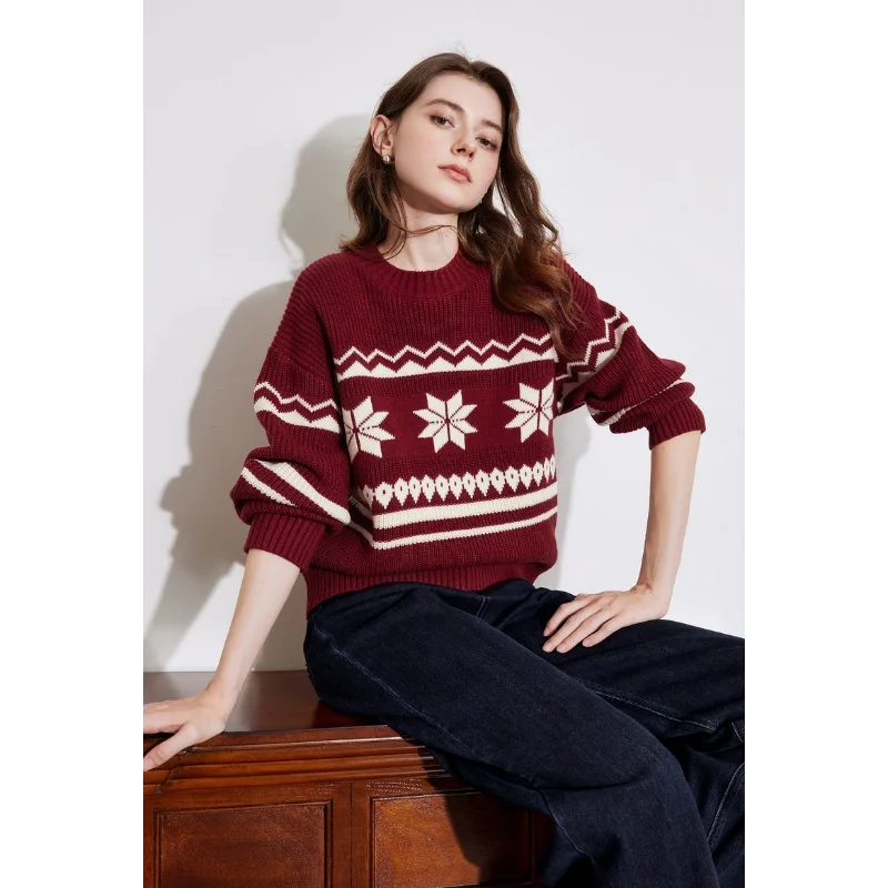 سترة نسائية برقبة دائرية، قمة عصرية بنمط جديد