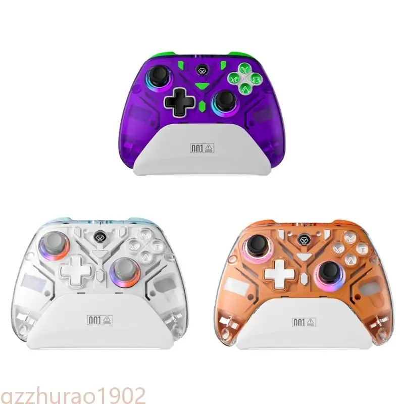 

97QB Hall Effect Joystick Game Controller for NS PC Wireless Bluetooth-compatible 2.4G Connection Gamepad