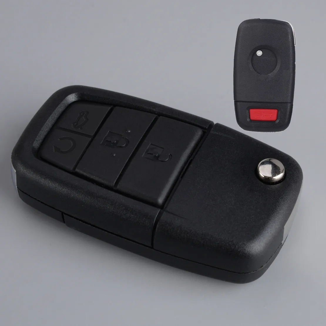Flip Remote 4+1 Button Car Key Cover Fob Holder Shell Case Housing Bag GM45 Fit For Chevrolet Holden