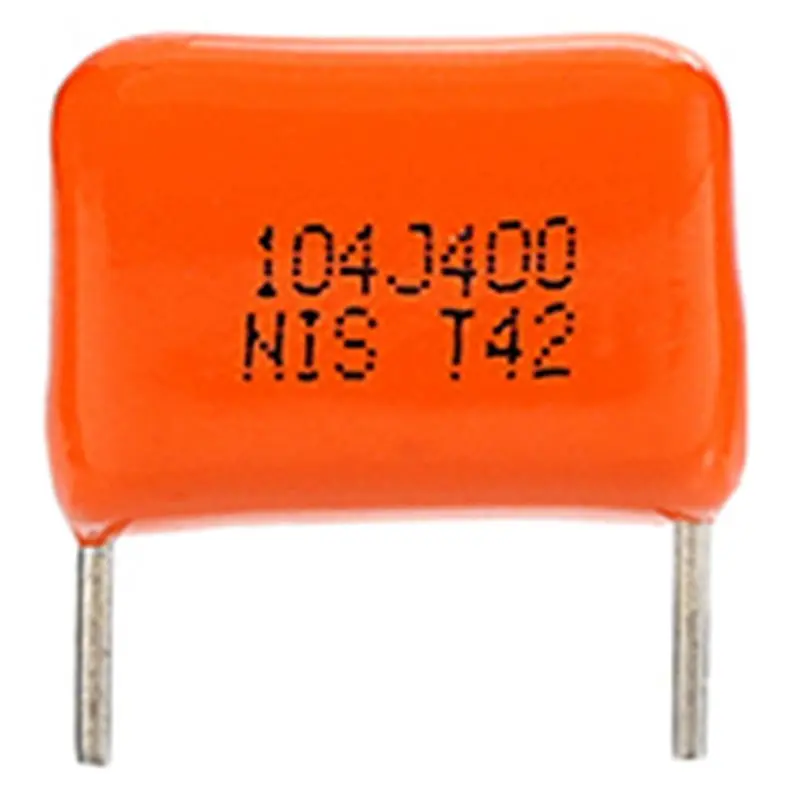 AEF6-10Pcs 400V 104J Orange Drop Capacitors Guitar Tone Capacitor For Electric Guitar & Bass