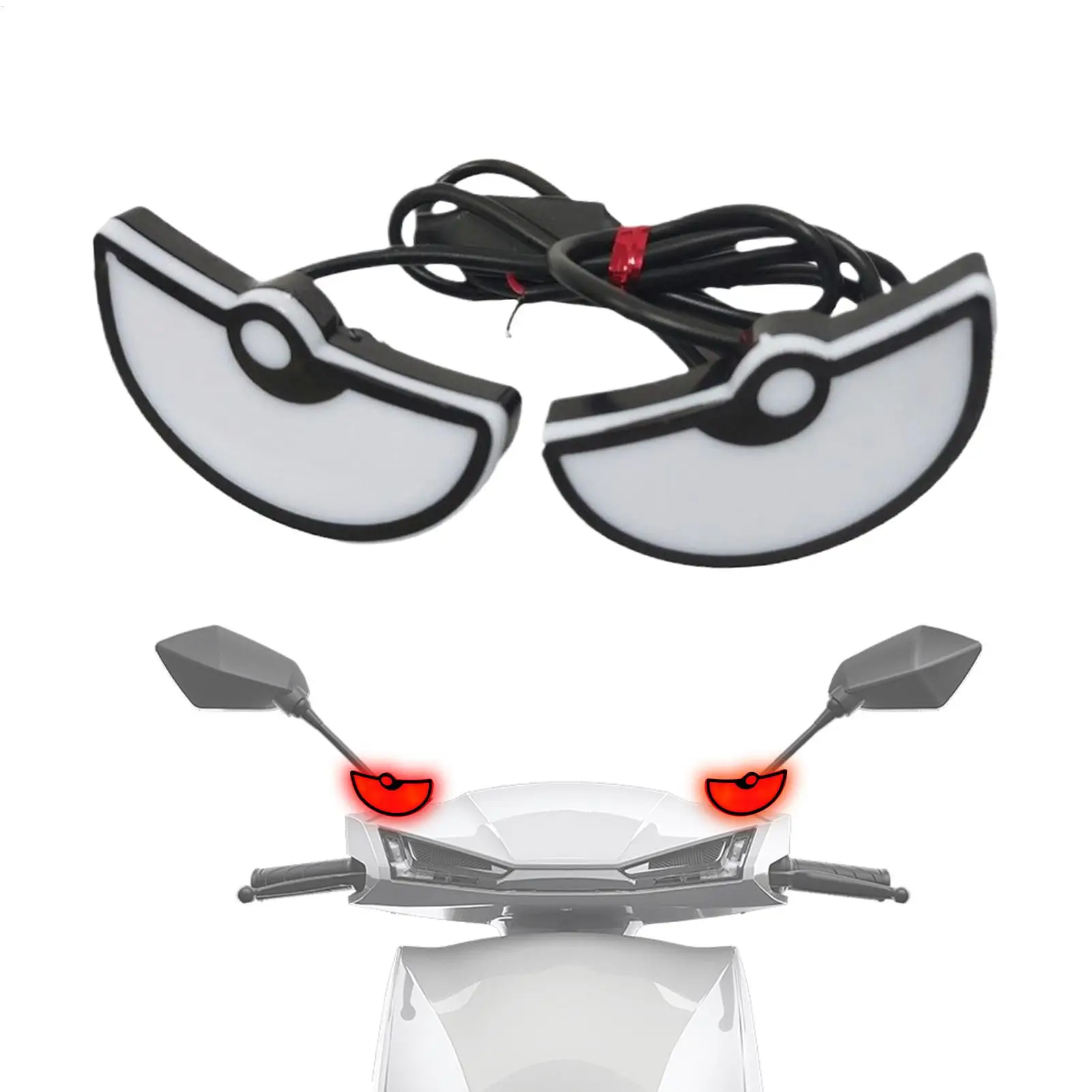 

Фары для автомобиля, водонепроницаемые энергосберегающие 2-компонентные светодиодные фары для лобового стекла автомобиля для грузовика, внедорожника, седана, лобового стекла