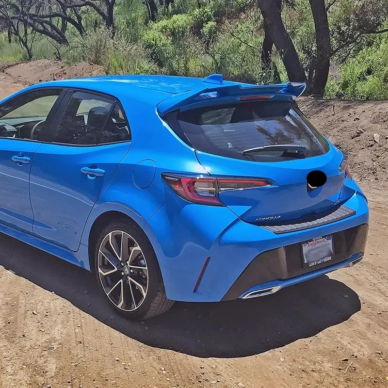 Rear Trunk Spoiler Wing Lip for Toyota Corolla E210 5-Door Hatchback 2019 2020 2021 2022 Airfoil High Quality Body Kit Tuning