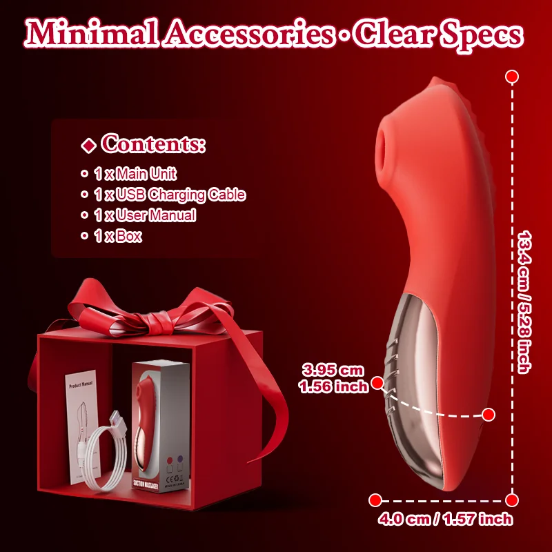 Vibrator Sex Toy Adult Toys for Women Suction and Clitoral Stimulation Vibrator Vibrating Sexual Pleasure Stimulation Vibrators view 6