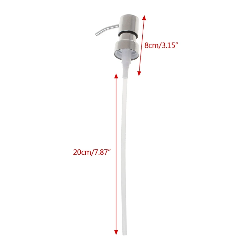 Đồng Hồ Nam Dây Thép Không Gỉ Bình Đựng Xà Phòng Vòi Phun 12 OZ Xây Dựng Trong Kem Dưỡng Da Tay Bơm Lắp