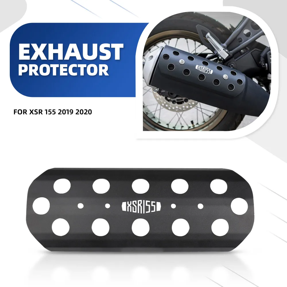 

Heat Shield Cover XSR155 Motorcycle Accessories Aluminum Exhaust Muffler Pipe Crash Leg Protector For YAMAHA XSR 155 2019 2020