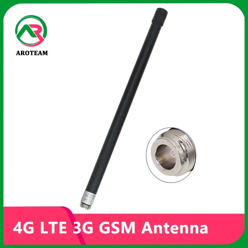 

N Female 4G LTE 3G GSM Omni WiFi Rubber Duck Whip Antenna Indoor Outdoor Glue Stick Aerial 698~2700Mhz For Signal Boost