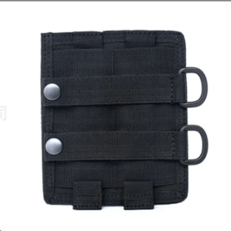 For Backplane Sticky Mesh Bag Storage Bag MOLLE Tactical Expansion Hanging Plate EDC Tools Sundries