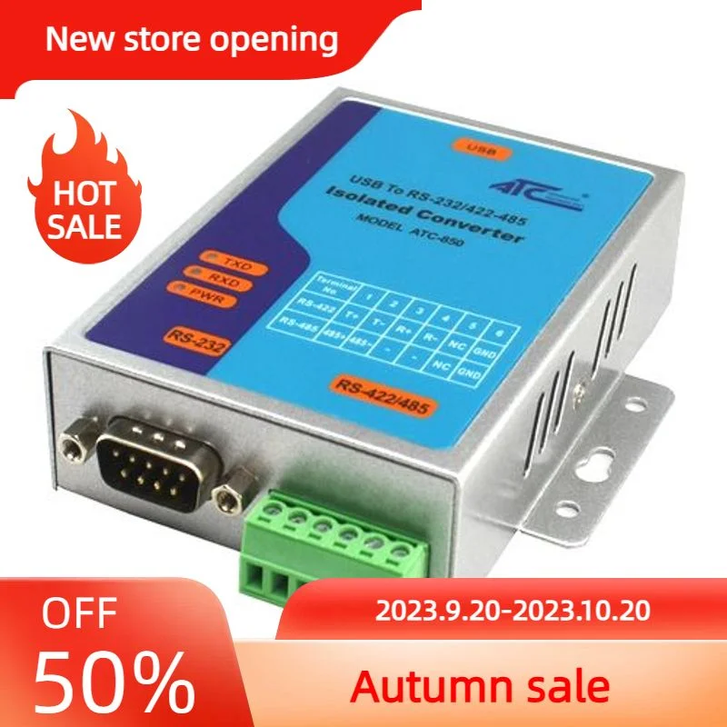 

High Speed Isolated USB To RS-232/422/485 Converter ATC-850