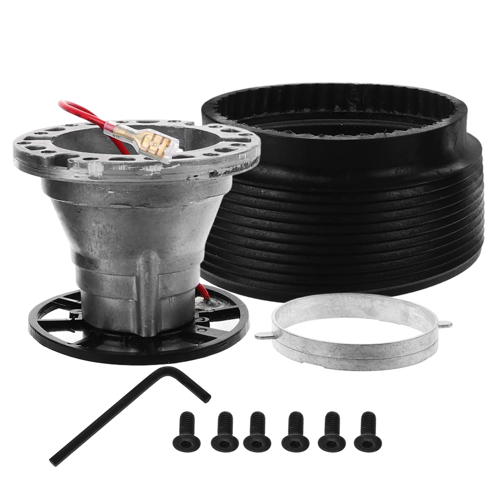 

1Set Steering Wheel Quick Release Hub Adapter Stable Practical Easy Install Steering Wheel Disconnect Tool Car Part