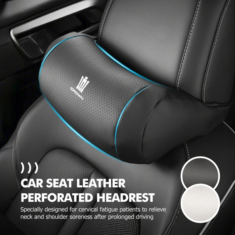 For Toyota Car Headrest Comfortable Anti-fatigue Lumbar Cushion Suitable Crown Athlete 2000 2001 2002 2003 2004 2005 2006 2007