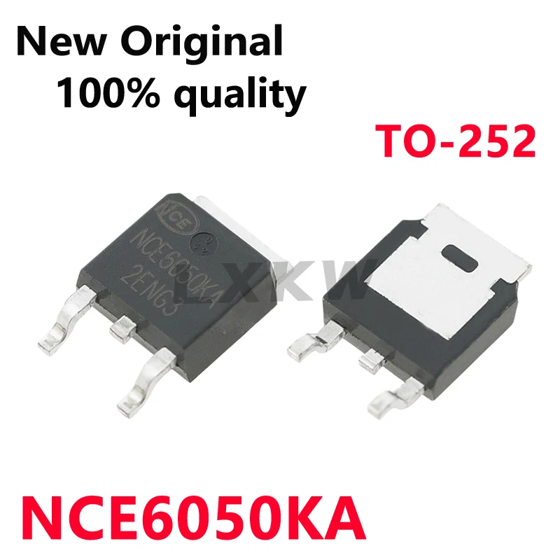 10/PCS New Original NCE6050KA TO-252 60V/50A N-channel MOS field-effect transistor In Stock