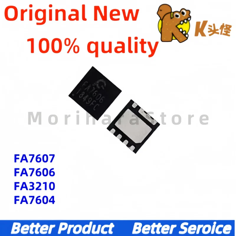 5 قطعة/جديد الأصلي FA76070TR 7607 FA7606OTR 7604 7606 QFN FA3210NTR FA3210