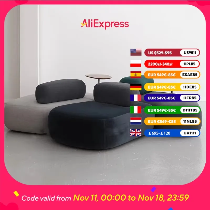 أرائك غرفة المعيشة بتصميم جرلي أرائك غرفة النوم الفاخرة ذات الجودة العالية أرائك غرفة المعيشة الكسولة مقعد Loveseat Divano Moderno أثاث المنزل