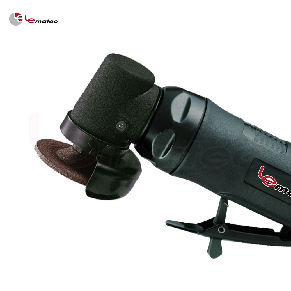 Rebarbadora de ar LEMATEC LE-G230 com design de perfil baixo e alto RPM