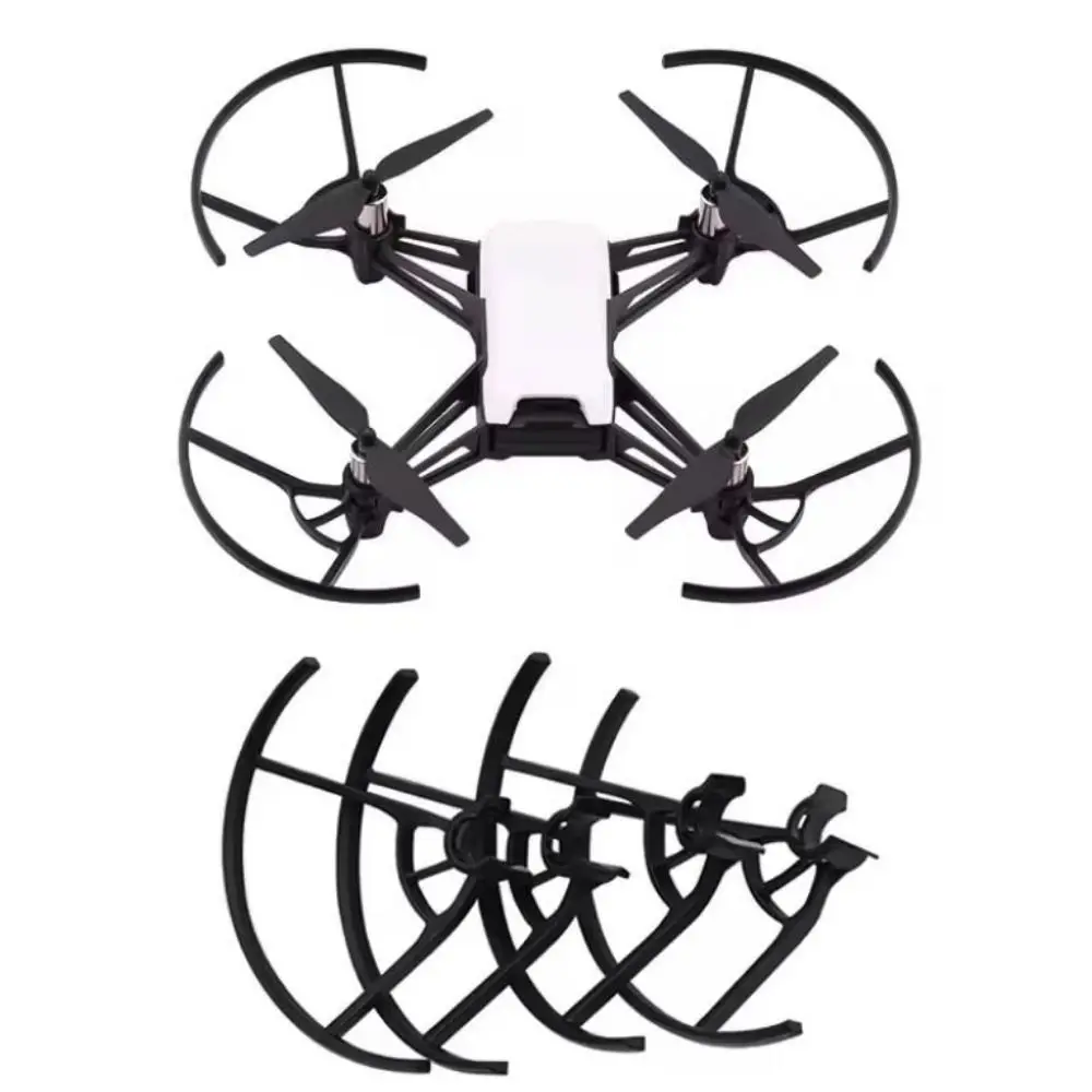 

New Black Propeller Guard Protector Plastic 5.6*8.2cm Drone Protective Accessories Quadcopter Prop Bumper for DJI Tello Drone