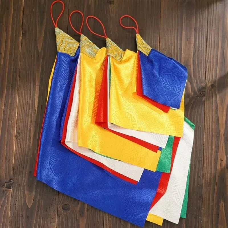 tecido-colorido-estilo-tibetano-para-pendurar-com-borlas-estilo-Etnico-para-tambor-de-mao-altar-budista-templo-e-uso-domestico