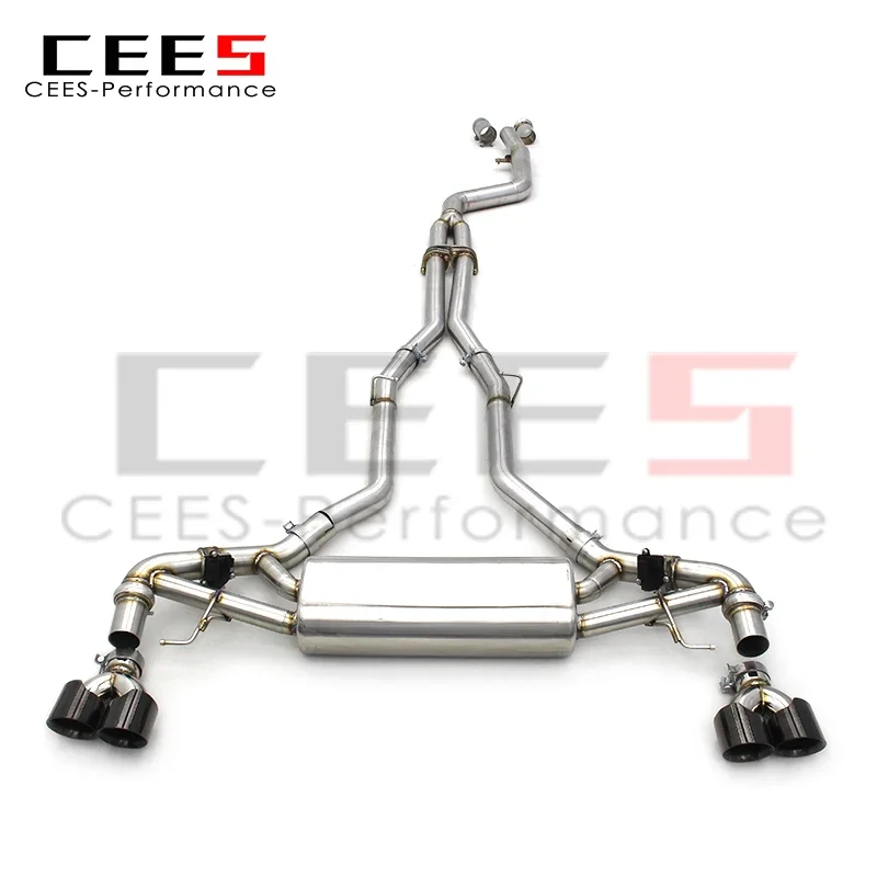 

CEES 3.0T Stainless Steel Racing Engine Catback Exhaust System For BMW X5 X6 G05 G06 Valve Exhaust Pipe Muffler Escape