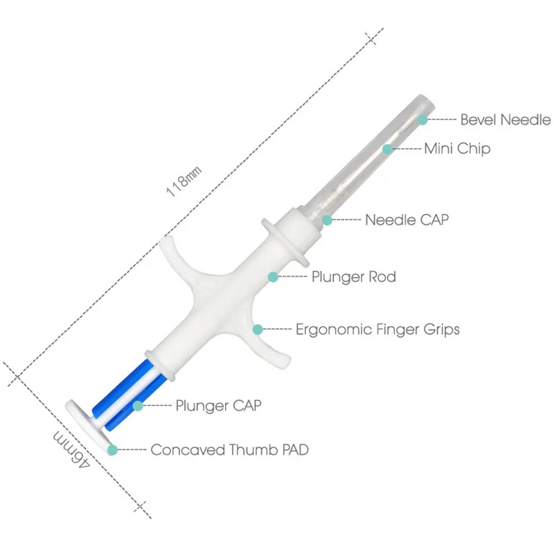 Imagem -04 - Seringa Animal id Implante Chip para Animais de Estimação Iso11784 85 Fdx-b Injeção Rfid Microchip para Animais de Estimação para Identificação de Cães e Gatos 20 Peças