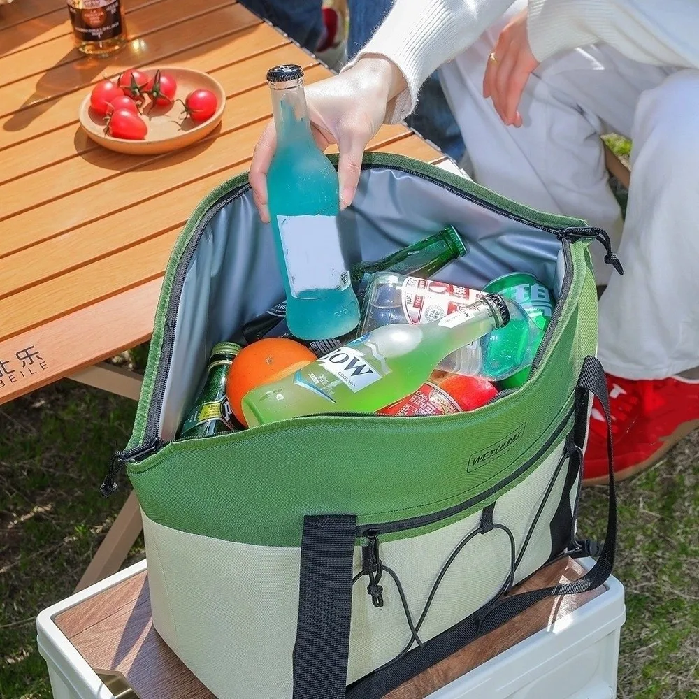 

Удобная изолированная сумка для обеда, большая емкость, термобокс для обеда, водонепроницаемая сумка для хранения, сумка-холодильник для обеда, офисная сумка