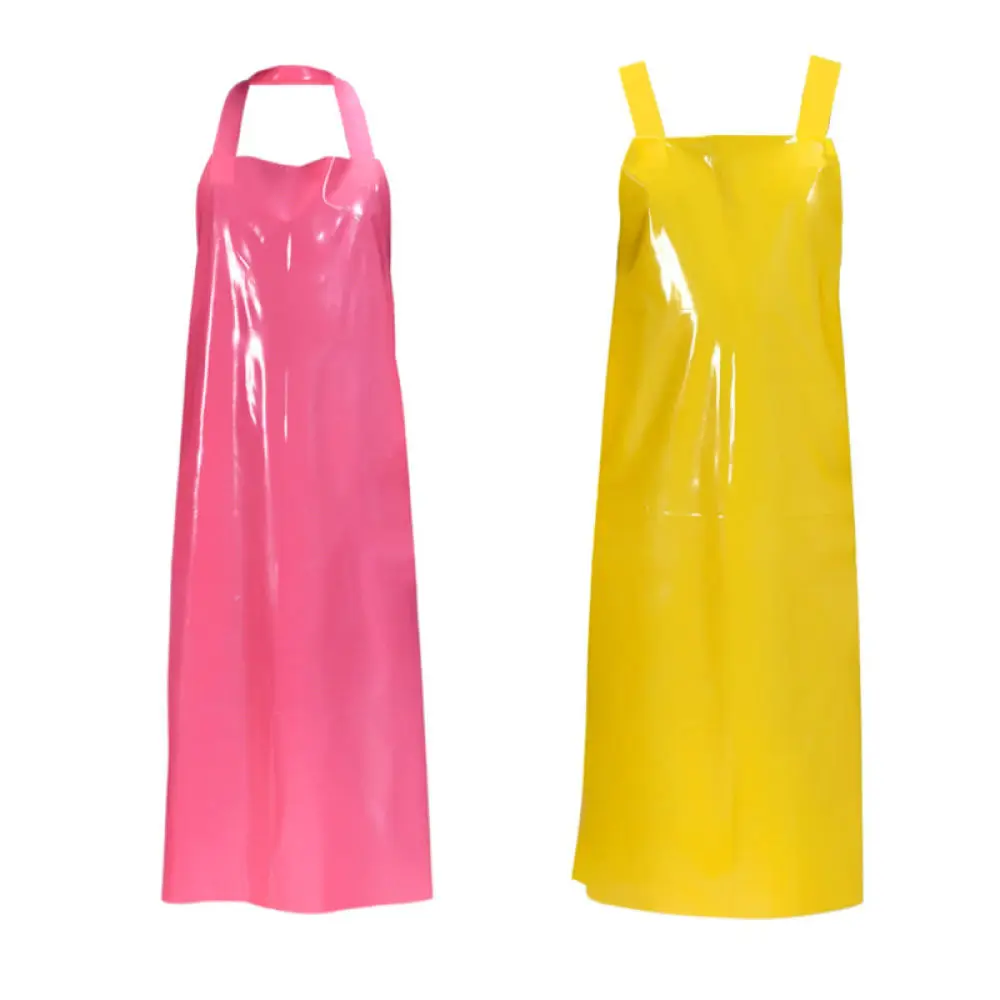 Waterproof Kitchen Bib With Sleeves Oil Resistant Protective Clothing For Home Cooking Industrial Food Processing