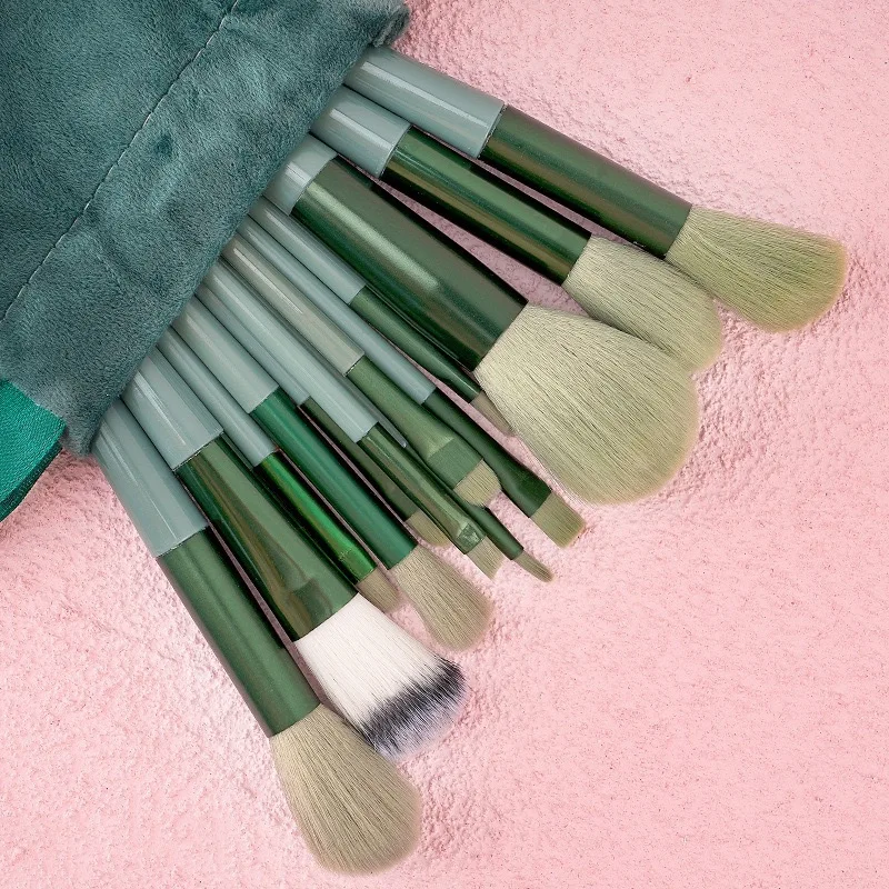 パワン+ メイクブラシ ビューティーツール メイクブラシセット ソフトでふわふわ プロ仕様 コスメ ベーシック パウダー アイシャドウ カブキ ブレンド