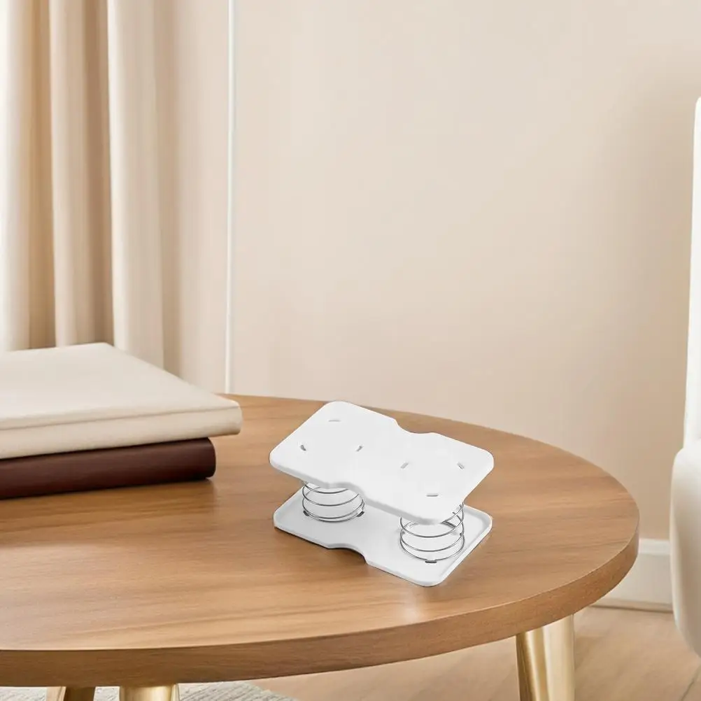 

10Pcs Creative Tissue Holder Spring Base Nordic Style Home Living Room Dining Table Desktop Organizer Practical Spring Tissue