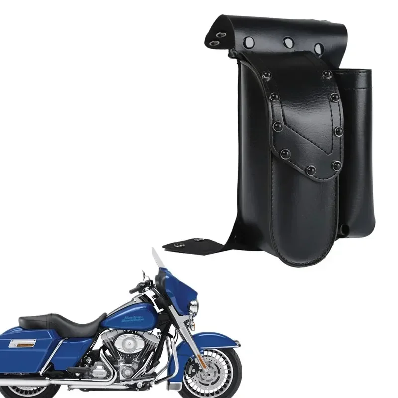 For Harley Touring Electra Road Street Glide Accessories Motorcycle Crash Bar Bag Water Bottle Holder