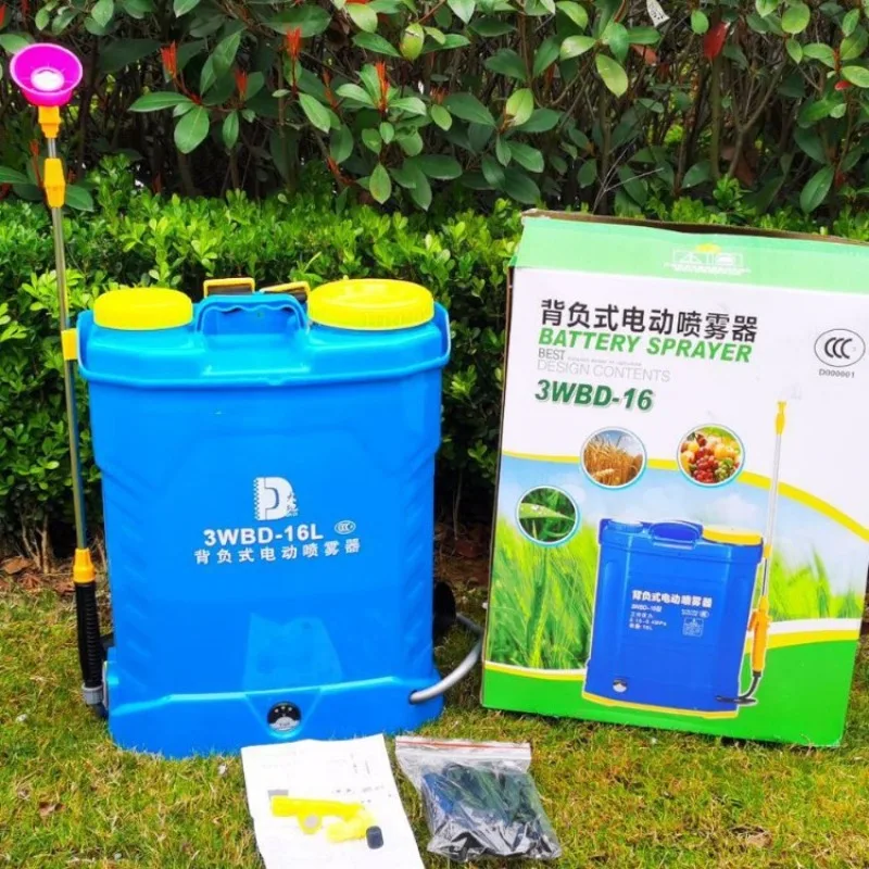 Backpack Electric Sprayer Rechargeable Pesticide Disinfectant Electrostatic Sprayer 16L 18L 20L Garden Sprayer Water Spray