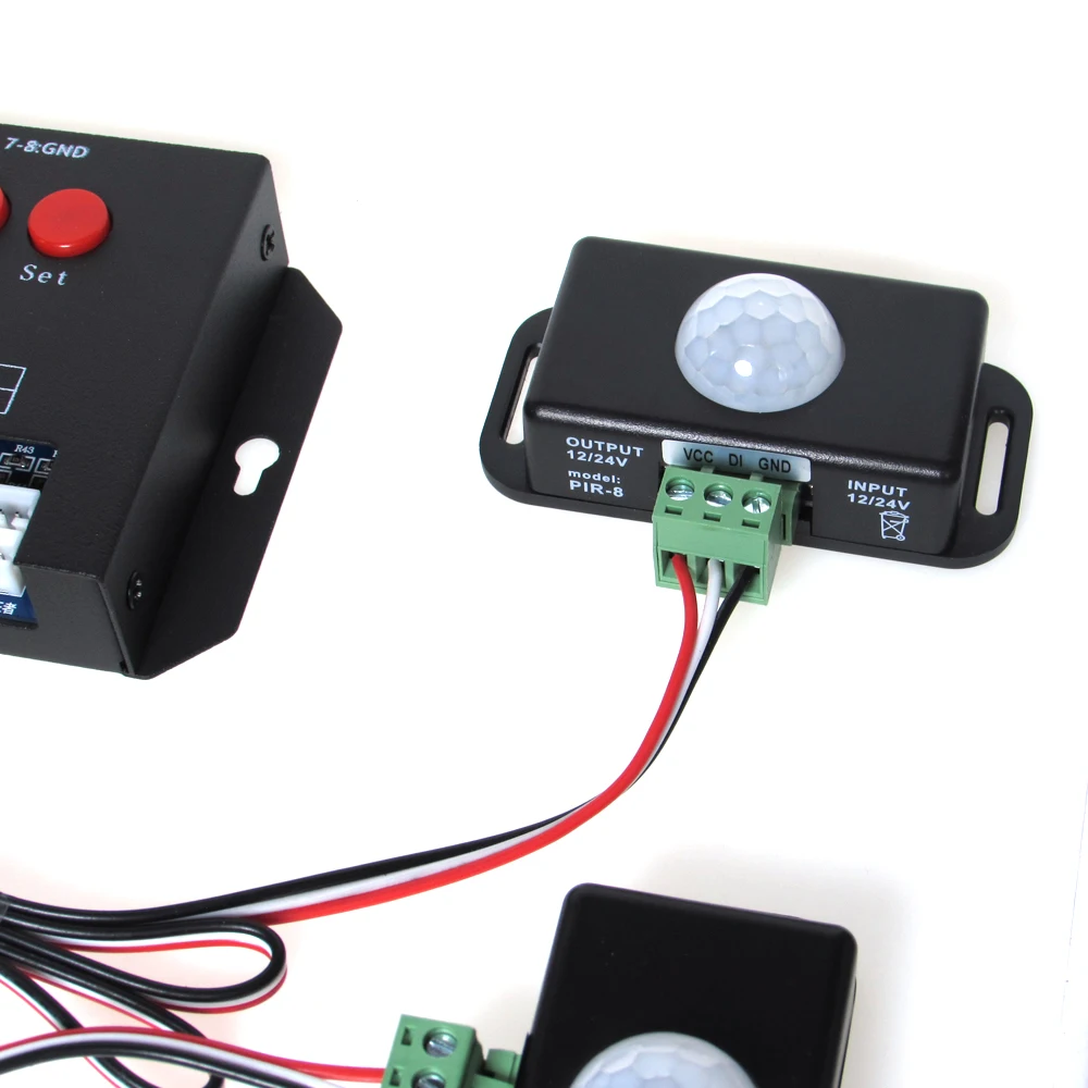 Led Strip Light Controller 18 Channel HumanTouch Multi-function Induction Controller Door Step Staircase Lamp Running