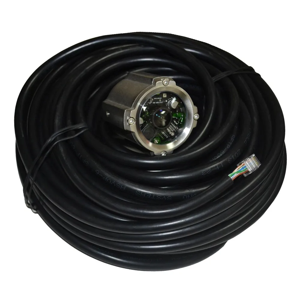 IP68 Underwater 1080P IP Camera 100M Depth POE Power Marine Swimming Fishing Monitoring Wide Angle CCTV Security SIP-IP3856U