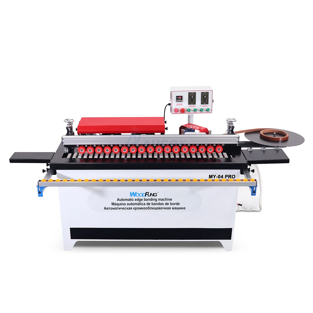 MY04 mini MDF double pvc edge trimmer automatic edge banding machine