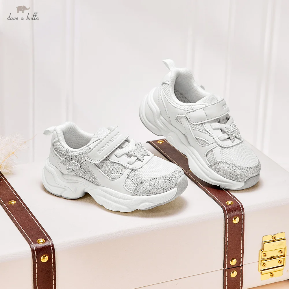 Dave Bella Children's Sneaker For Girls Kids' Casual Shoes Autumn Spring Fashionable Baby Sport Shoe Footwear Non-slip DB3263178