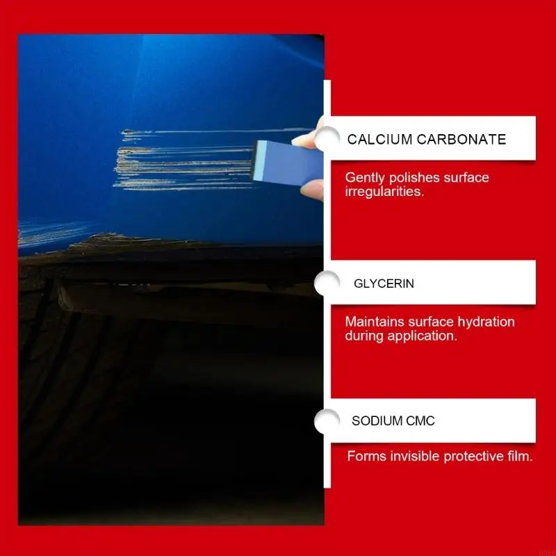Car Scratch Remover Paste Scratch Cream 100g مناسب لاستعادة طلاء السيارات الفعالة والآمنة اللامعة H9ee