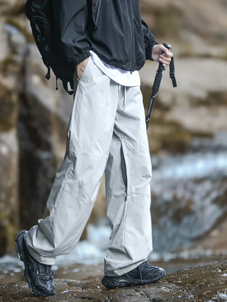 

Мужские брюки-карго для активного отдыха, весна-осень, американские функциональные прямые брюки-парашютистки, рабочая одежда