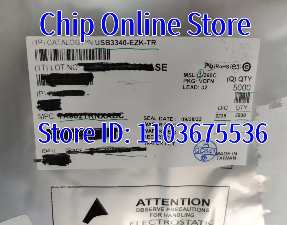 5~100Pcs USB3340-EZ…