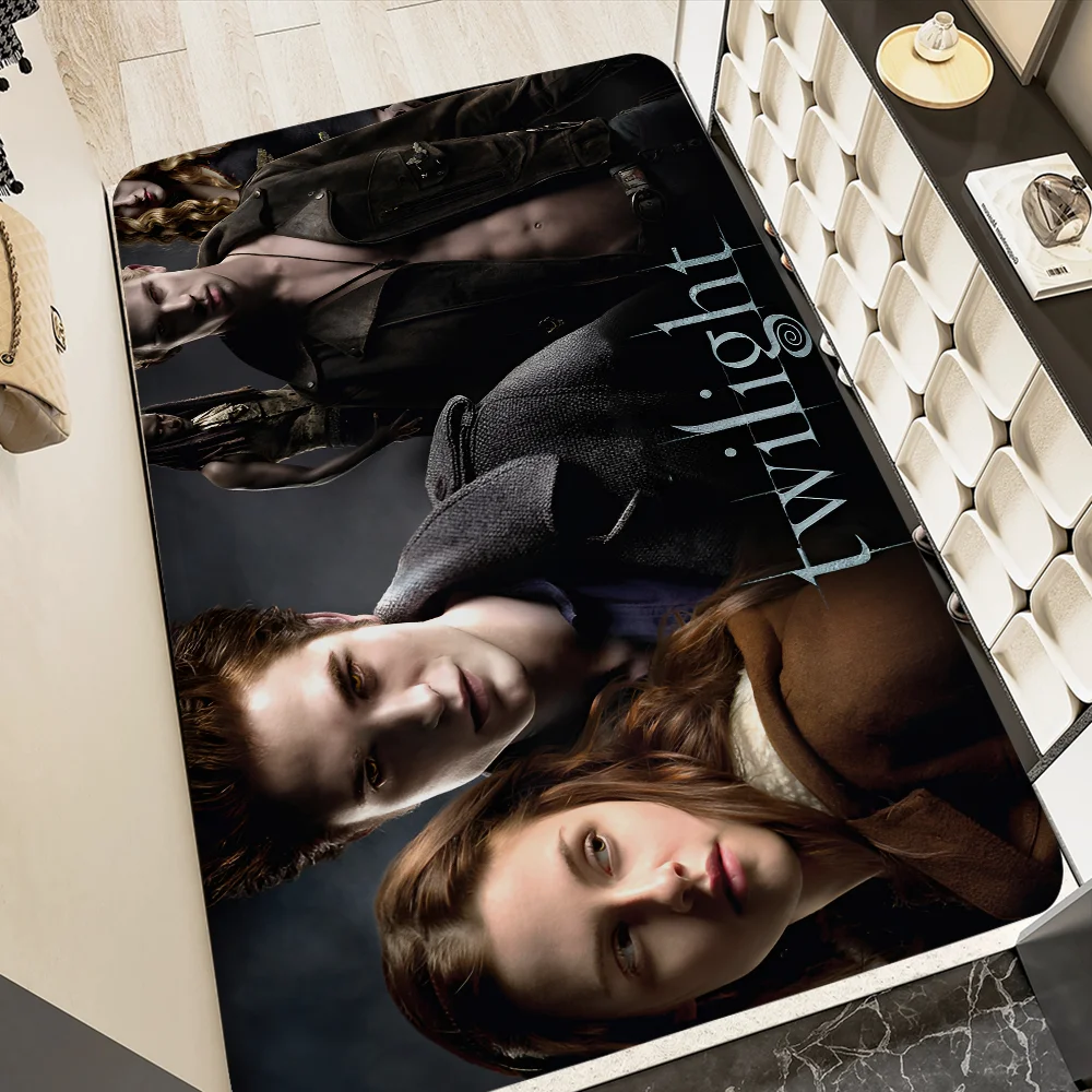 TV Twilight Isabella Edward Cullen Floor Mat Retro Multiple Choice Living Room Kitchen Rug Non-Slip Modern Home Decor