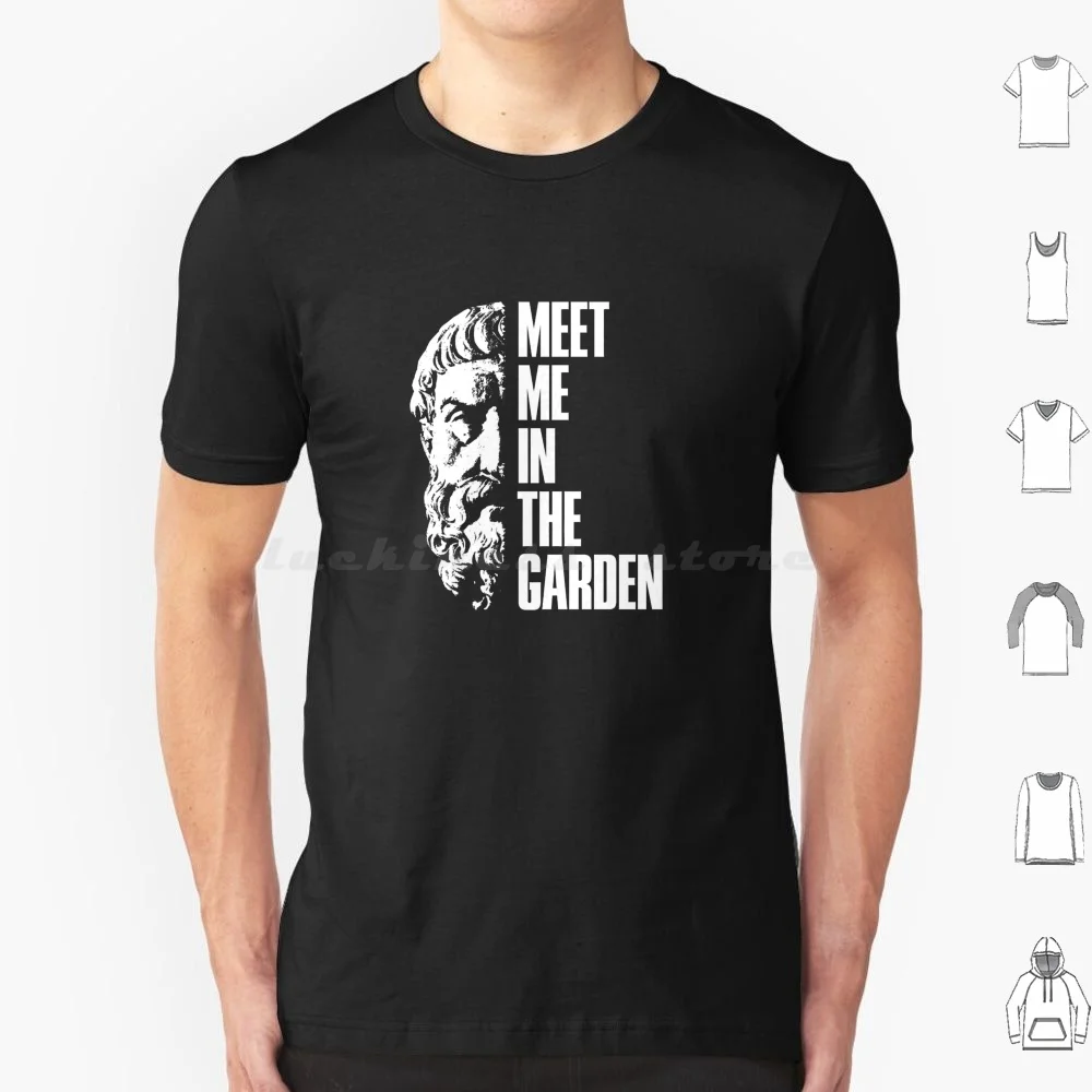 Epicurus-en-moi rencontrer dans le jardin-philosophie cadeau t-shirt hommes femmes enfants 6xl Epikur citation rencontrer jardin philosophe libéral
