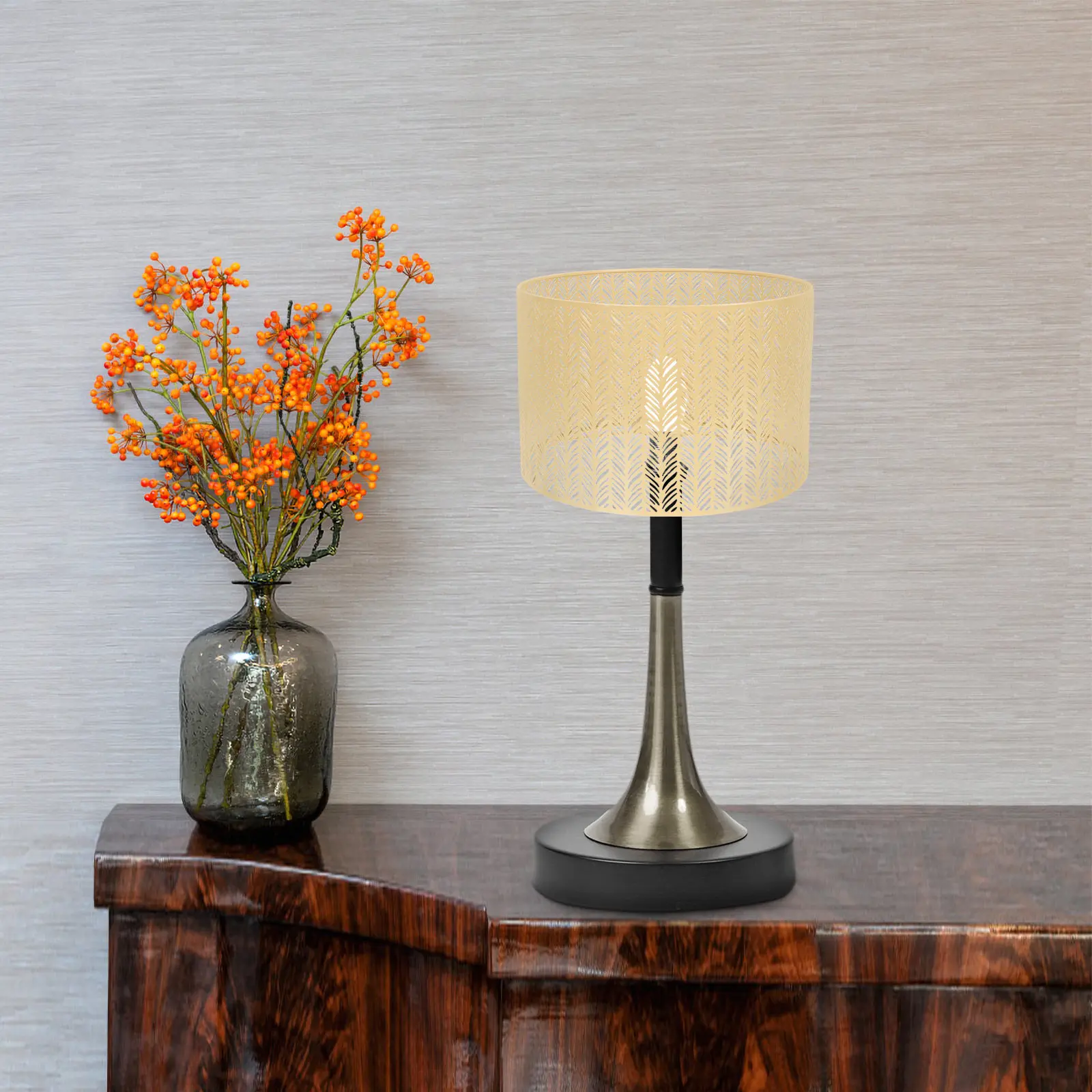 Metal Lampshade Hollow Carving Light Cover Modern Decorative Lamp Shade for Home Restaurant Hotel Ceiling Pendant