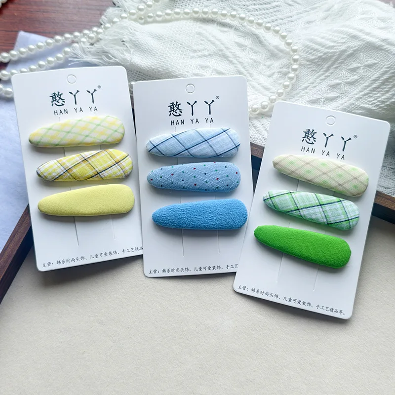 3 قطعة/المجموعة مقاطع الشعر للفتيات الجانب كليب الملونة طباعة الطفل بوبي دبوس الصيف الاطفال Hairgrip لطيف الأطفال إكسسوارات الشعر هدايا