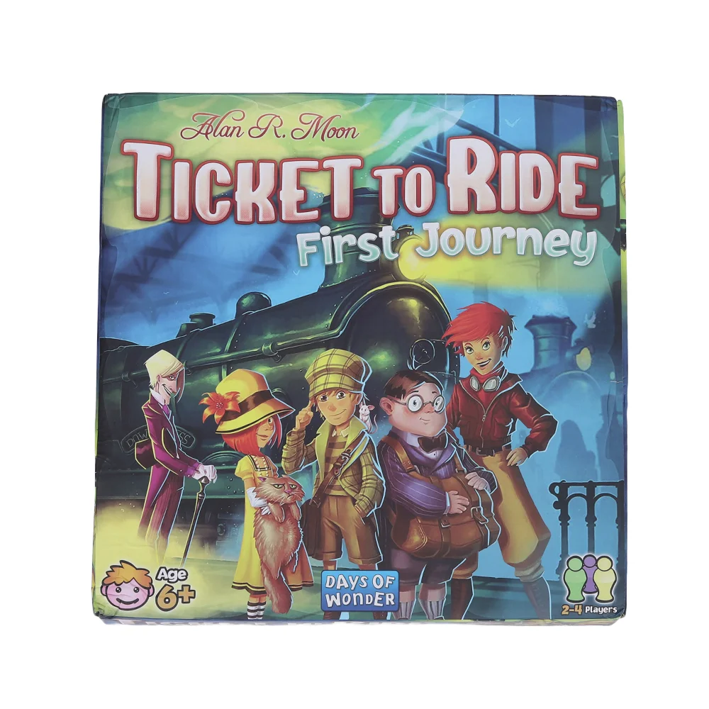 

Train Ticket board Game - Off-road Train! Strategy games and arcade board games are suitable for friends and classmates