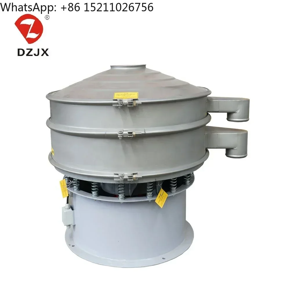 DZJX Multi Mesh Vibrating Screen Sifter Shaker Machine Commercial Circular Vibration Separator Sieve Manufacturers