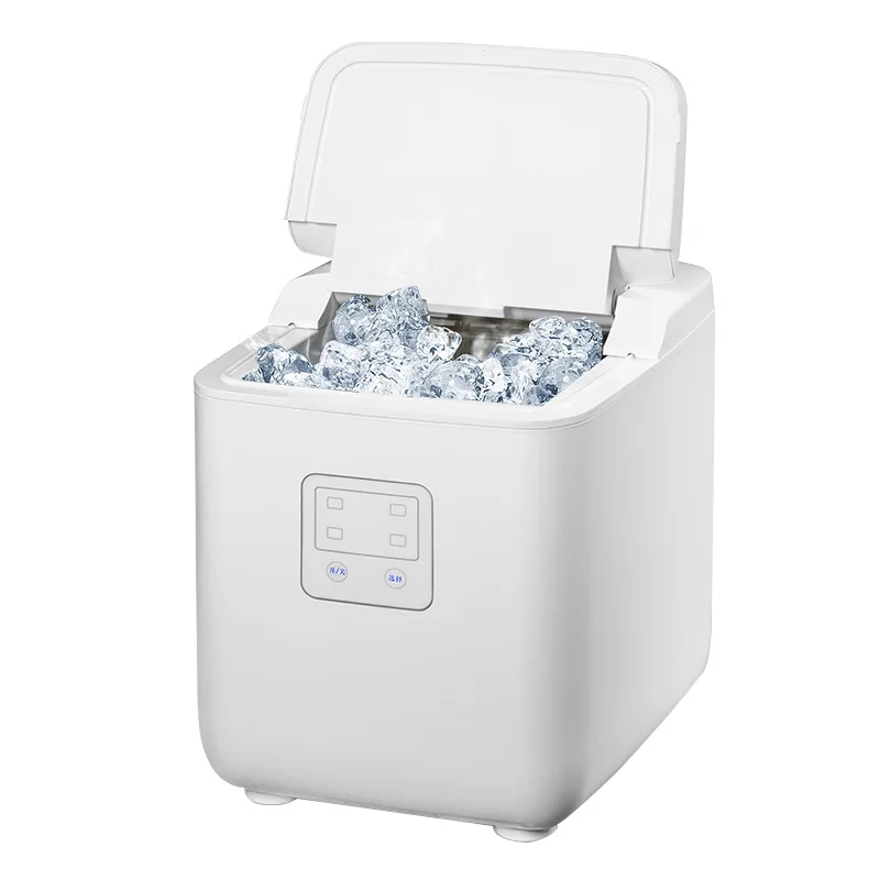 أوكس آلة الجليد عنبر صغير المنزل طالب صغير المحمولة التلقائي جولة آيس كيوب صانع قطعة أثرية