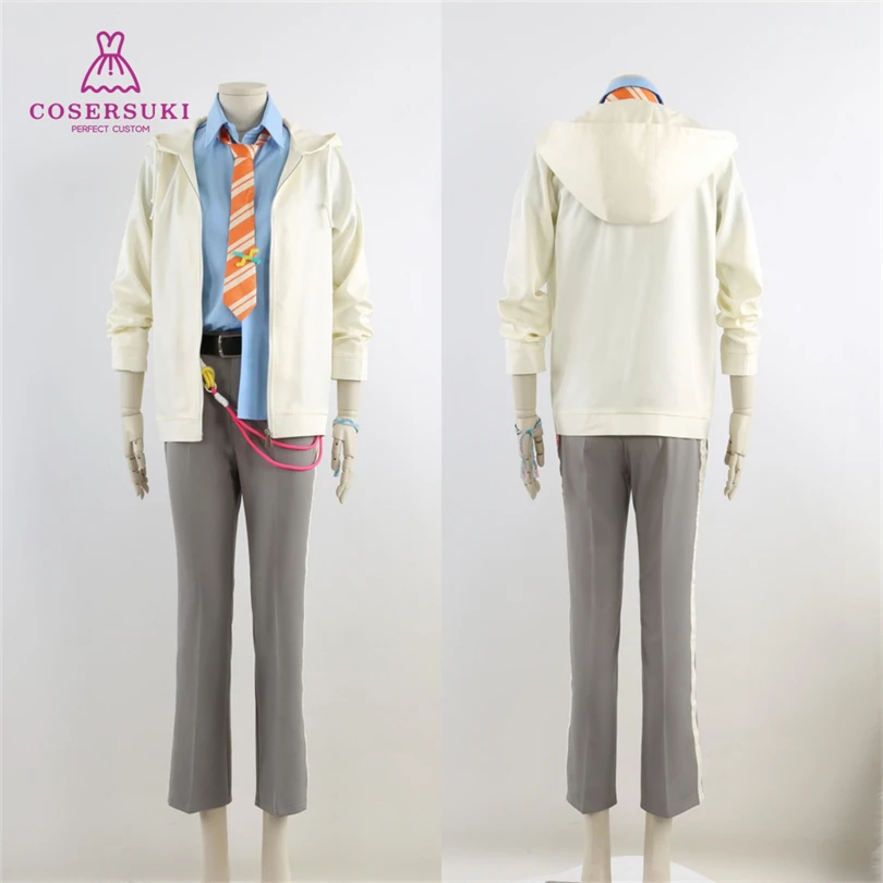 Ensemble Stars 10th Anniversary Boku no Weak Point Tori Himemiya Aira Shiratori Sora Harukawa Shinobu Sengoku Cosplay Costume view 3