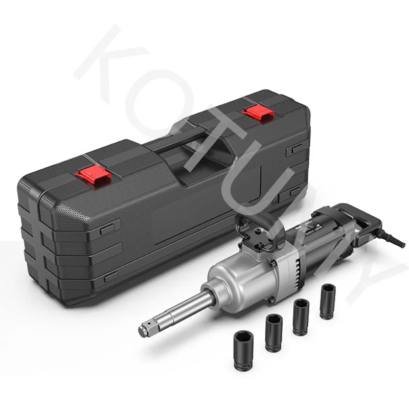 220V Heavy Industry Impact Wrench Electric Wrench Tool Auto Repair Electric Jackhammer Suitable High Torque Socket