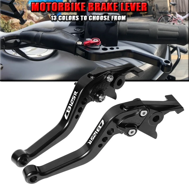

For HONDA CB125R CB 125R CB 125 R 2018-2024 Motorcycle Short Brake Clutch Lever Aluminum CNC Adjustable Motorbike Brake Lever