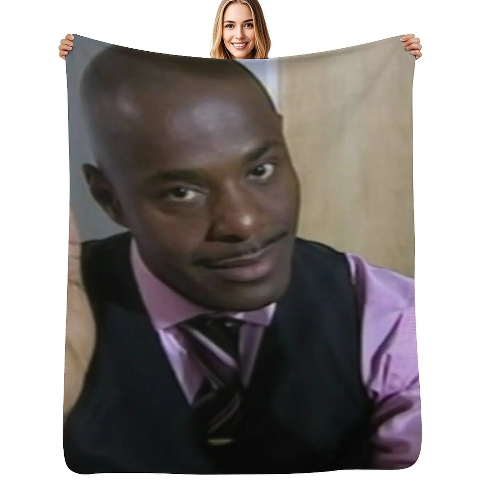 Alan Johnson Peep Show Throw Blanket Lightweight Warm Blanket for Indoor Outdoor Use